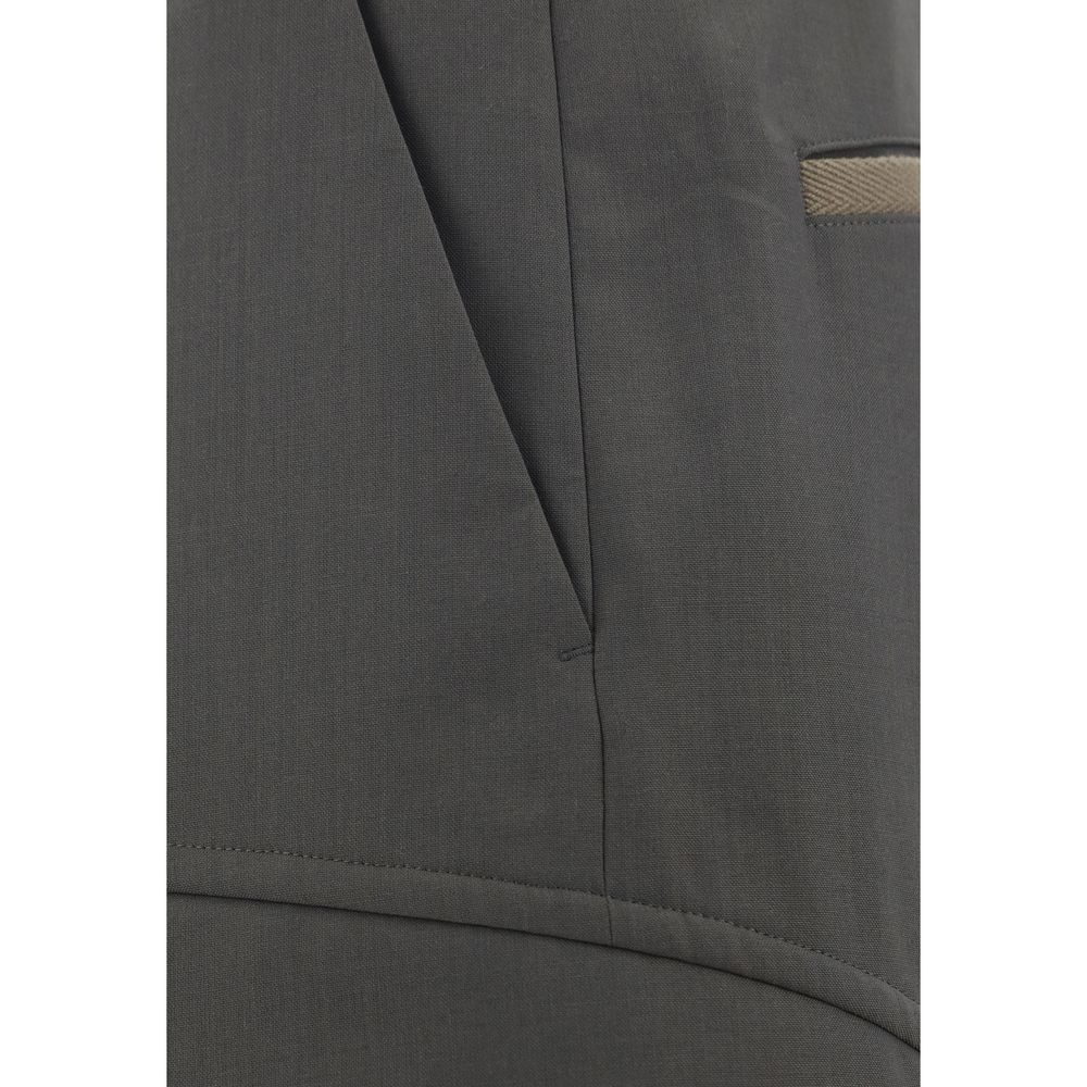 Pants with adjustable hem