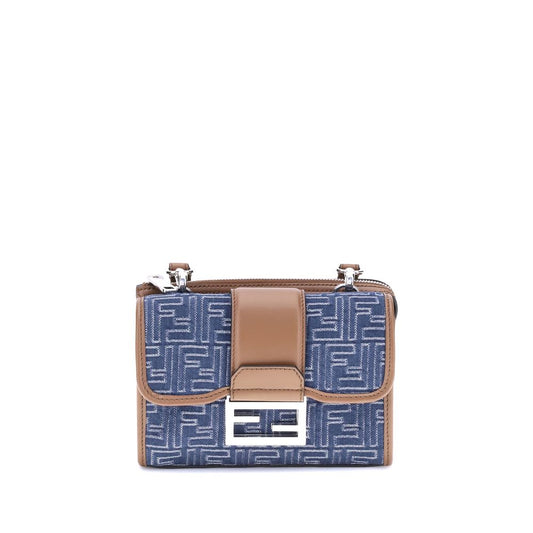 Baguette denim Shoulder Bag
