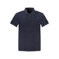 Blue Cotton Polo Shirt