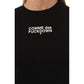 Black Cotton Tops & T-Shirt