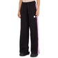 Black Cotton Jeans & Pant