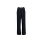 Black Polyester Jeans & Pant