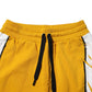 Yellow Cotton Printed Sweatpants Jogger Pants