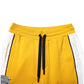 Yellow Cotton Logo Sweatpants Jogger Pants