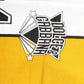 Yellow Cotton Logo Sweatpants Jogger Pants