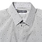 Gray Dotted Semi Fitted GOLD Men Formal Shirt