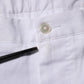 White Chinos Cotton Stretch Casual Shorts