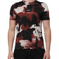 Multicolor Camouflage Men Crew Neck T-shirt