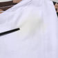 White Camouflage Cotton Men Crew Neck T-shirt