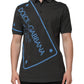 Dark Gray Short Sleeve Collared Polo T-shirt