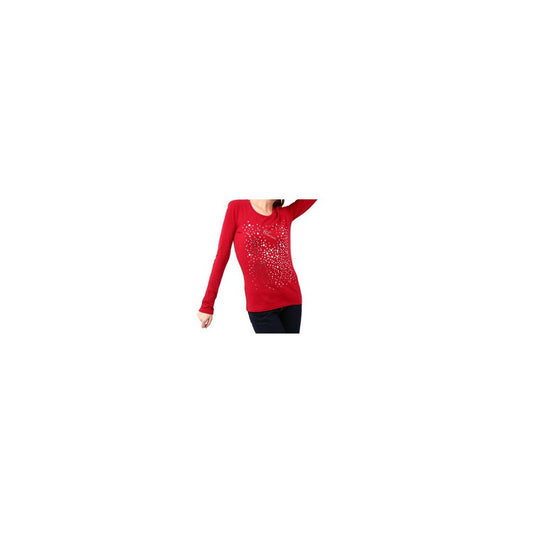 Red Cotton Women's T-Shirt