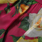Red Floral High Waist Women Hot Pants Shorts
