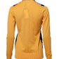 Multicolor Floral Long Sleeves Polo Top