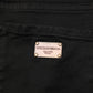 Black Cotton Logo Skinny Mid Waist Denim Jeans