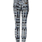 Multicolor Patchwork Skinny Denim Jeans