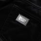 Black Cotton Skinny Capri Cropped Denim Jeans