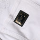 White Tattered Cotton High Waist Denim Jeans