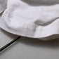White Tattered Cotton High Waist Denim Jeans