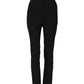 Black Wool High Waist Skinny Pants