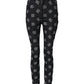 Black DG Logo High Waist Skinny Denim Jeans