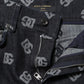 Black DG Logo High Waist Skinny Denim Jeans