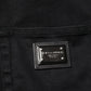 Black Cotton High Waist Skinny Denim Jeans