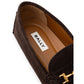 Brown Leather Moccassin