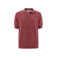 Red Cotton Polo Shirt