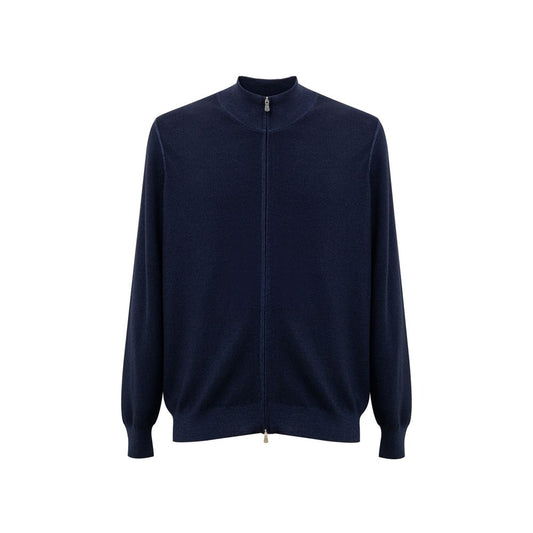 Blue Wool T-Shirt
