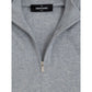 Gray Cotton Cardigan