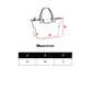Black Fabric And Leather Shoulder Bag