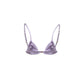 Purple Polyamide Bra