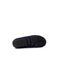 Blue Leather Moccassin