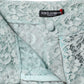 Mint Green Cotton Floral Lace Trousers Pants