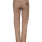 Brown Cotton Boyfriend Denim Trousers Jeans