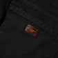 Black Cotton Logo Skinny Mid Waist Denim Jeans