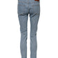 Blue Cotton PRETTY MidWaist Skinny Denim Jeans