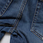 Blue Cotton Low Waist Skinny Denim Jeans