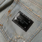 Light Blue High Waist Skinny Denim Jeans