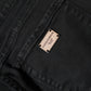 Black Cotton Mid Waist Skinny Denim Jeans