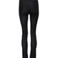 Blue Cotton High Waist Skinny Denim Jeans