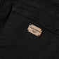 Black Cotton Skinny Mid Waist Denim Jeans