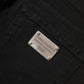 Black Cotton Logo Skinny Mid Waist Denim Jeans