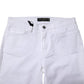 White GRACE Mid Waisted Skinny Denim Jeans