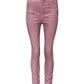 Pink GRACE High Waisted Skinny Denim Jeans
