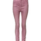Pink GRACE High Waisted Skinny Denim Jeans