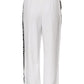 White Viscose Jogger Sweatpants Pants