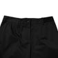 Black Cotton High Waist Formal Pants