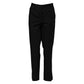 Black Cotton High Waist Formal Pants