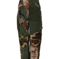 Multicolor Camouflage Cargo Pants